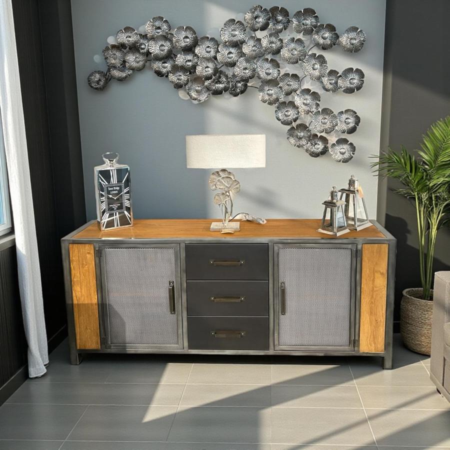 Designer Wanddekoration Flowers