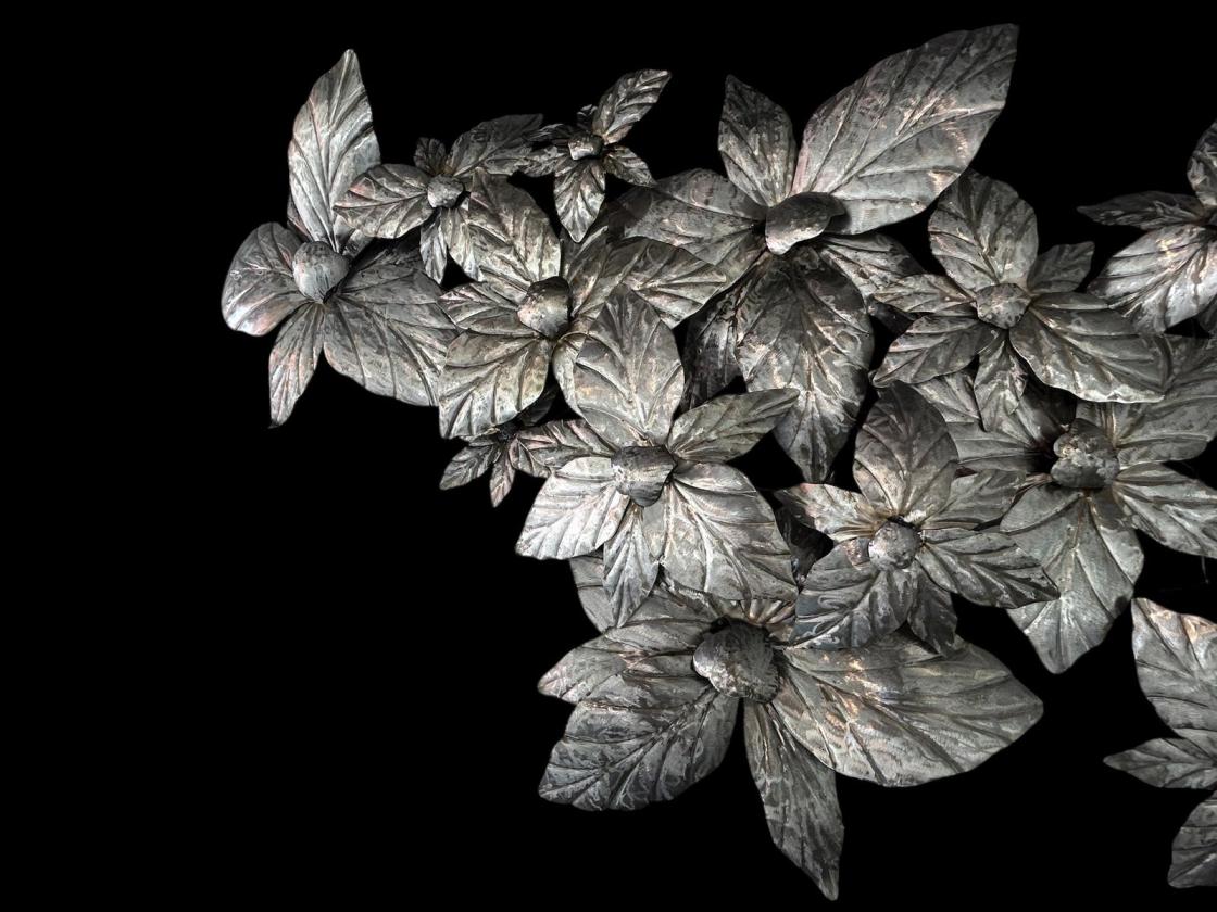 Designer Wanddekoration aus Stahlblech