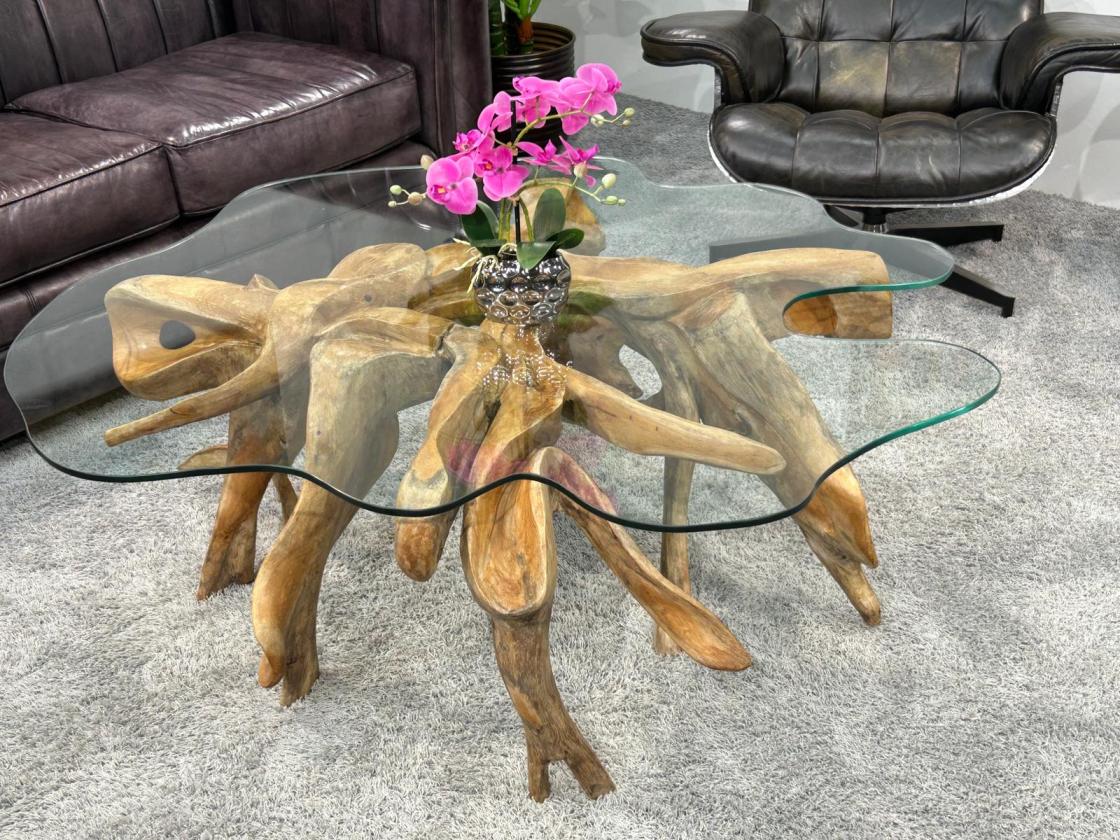 Couchtisch-Baumwurzel-mit-Glasplatte-Wohnzimmert