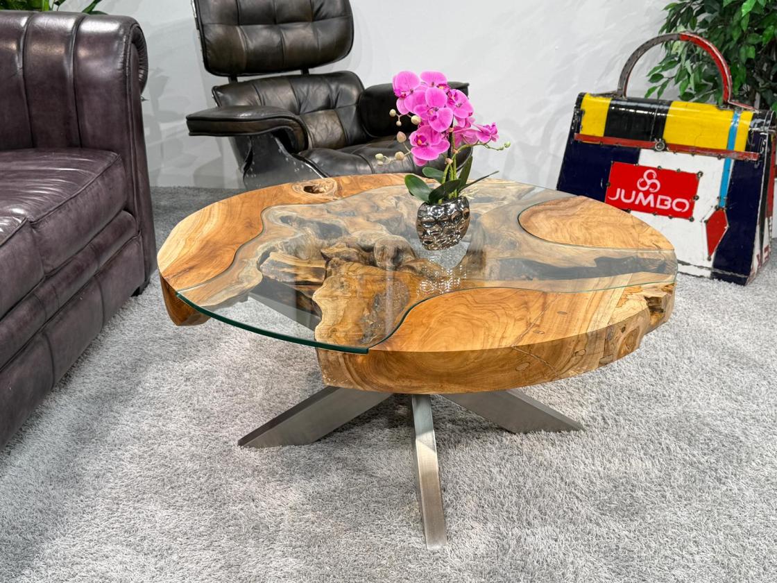 Runder Couchtisch Sunrise 100 cm