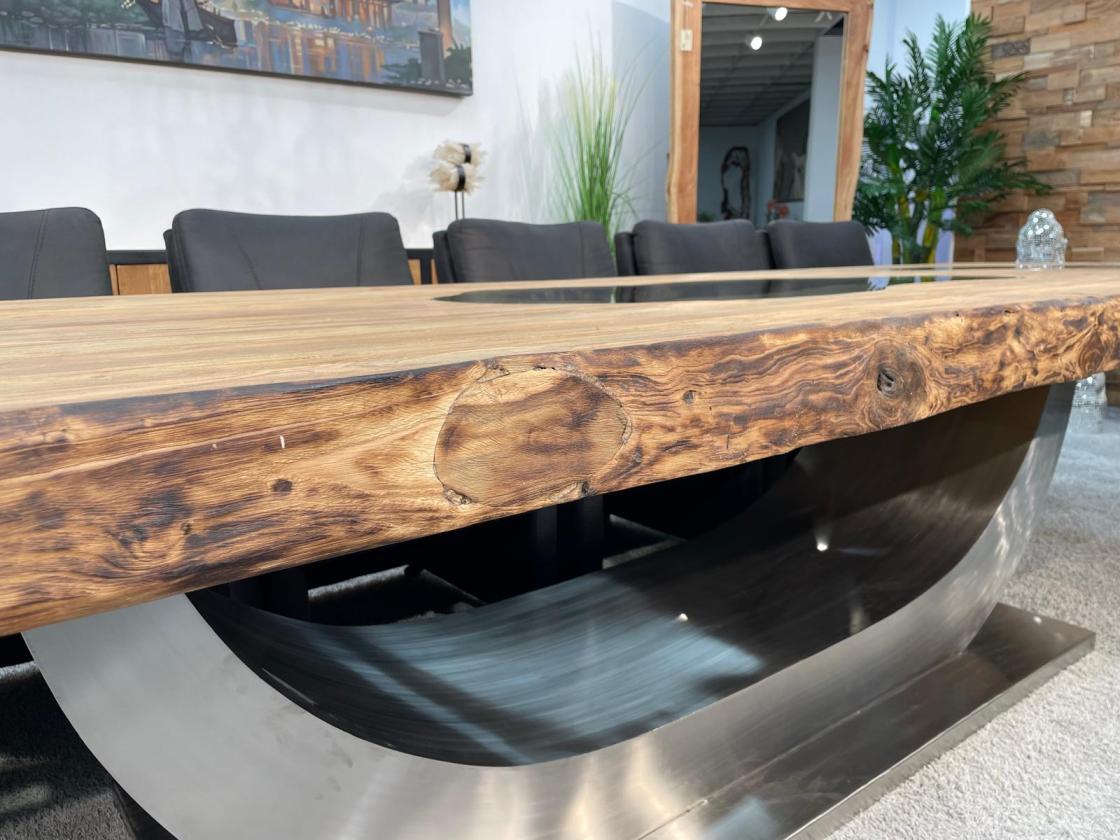 Einmaliger Design Konferenztisch / Esstisch 400cm