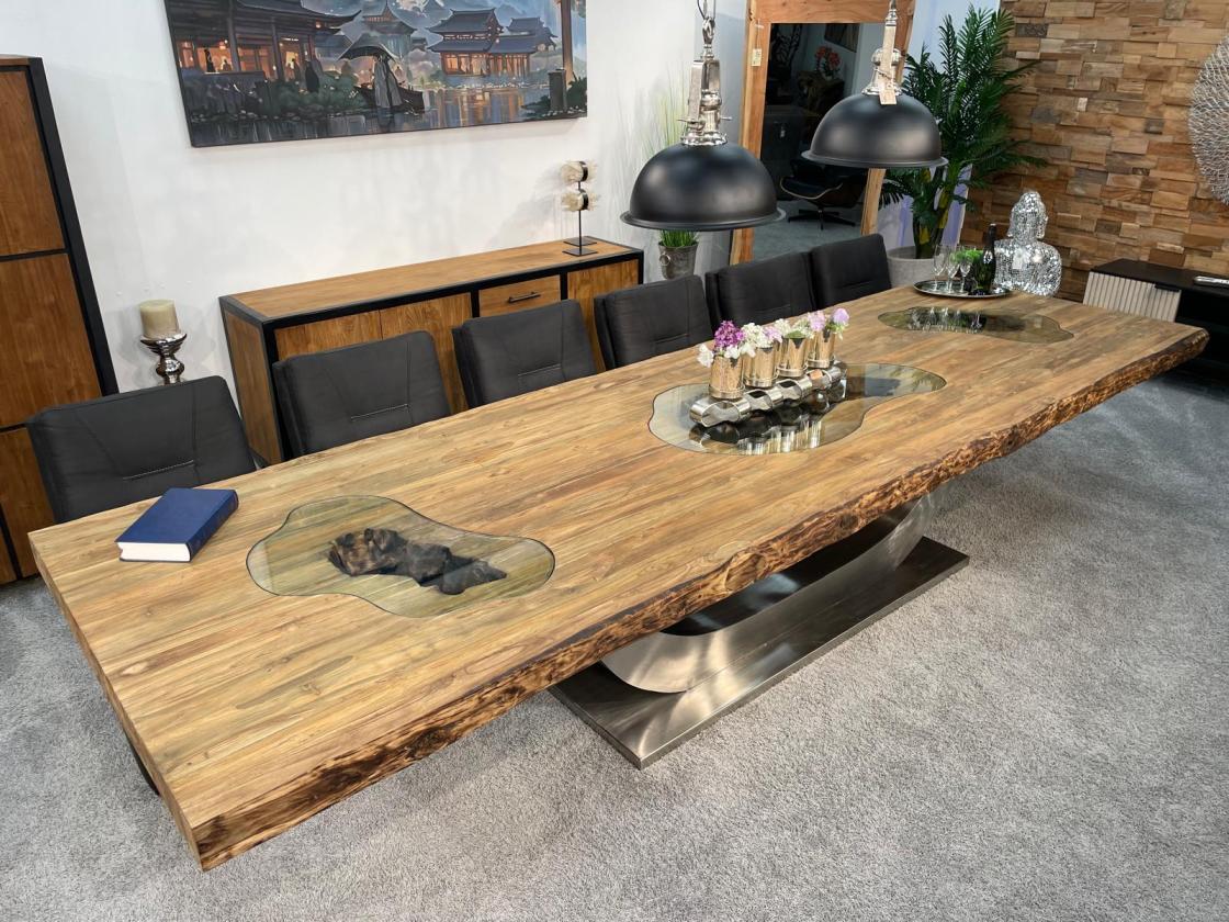 Einmaliger Design Konferenztisch / Esstisch 400cm