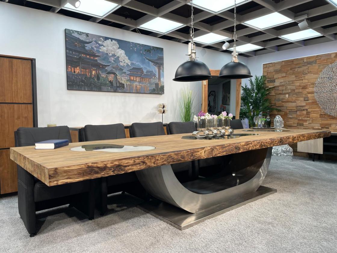 Einmaliger Design Konferenztisch / Esstisch 400cm