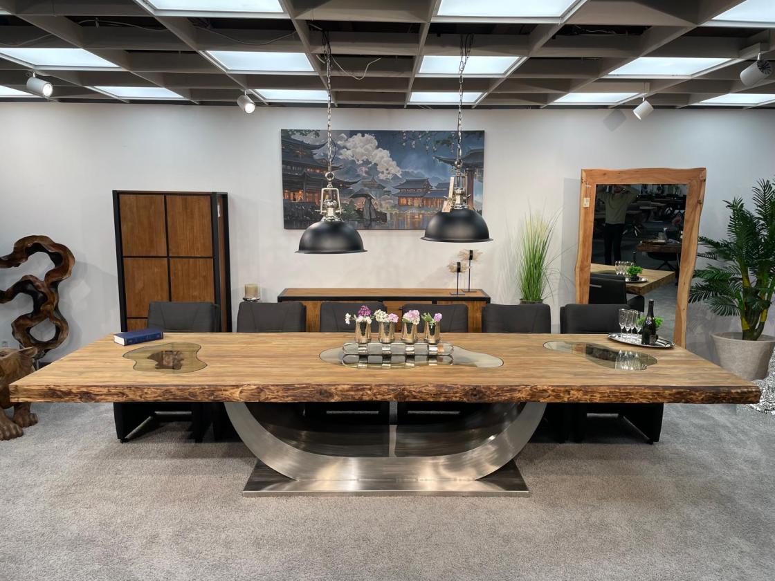 Einmaliger Design Konferenztisch / Esstisch 400cm