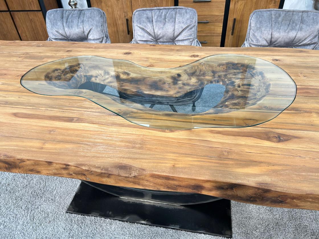 Esstisch massiver Holztisch Designtisch 250 cm