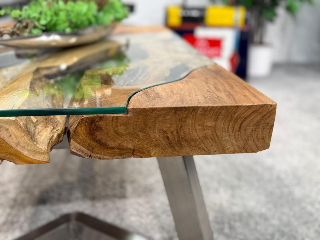Couchtisch aus Holz Elements 100-80cm