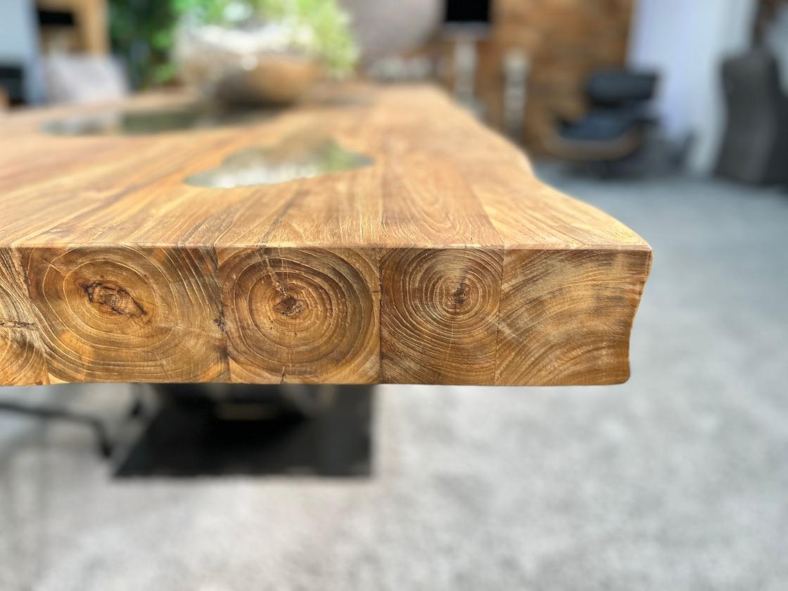 Esstisch massiver Holztisch Designtisch 250 cm