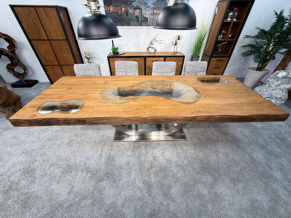 Esstisch  Massivholztisch Deep Island