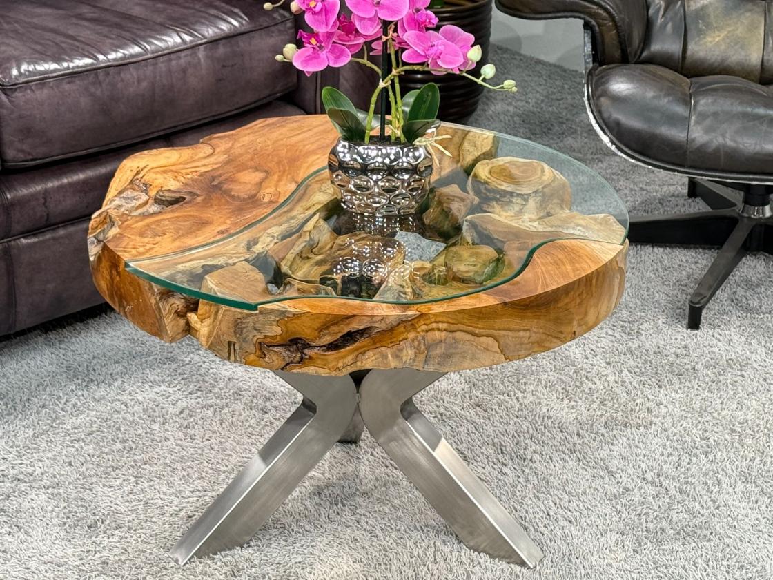 Runder Couchtisch Sunrise 70 cm