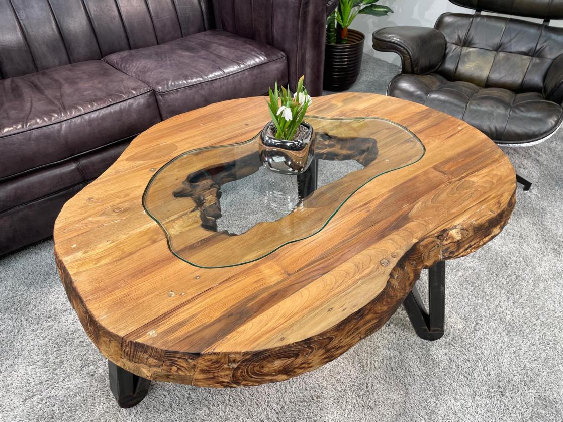 Couchtisch extravaganter wohnzimmertisch