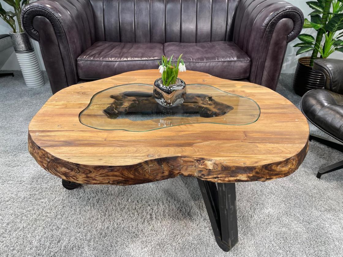 Couchtisch extravaganter wohnzimmertisch