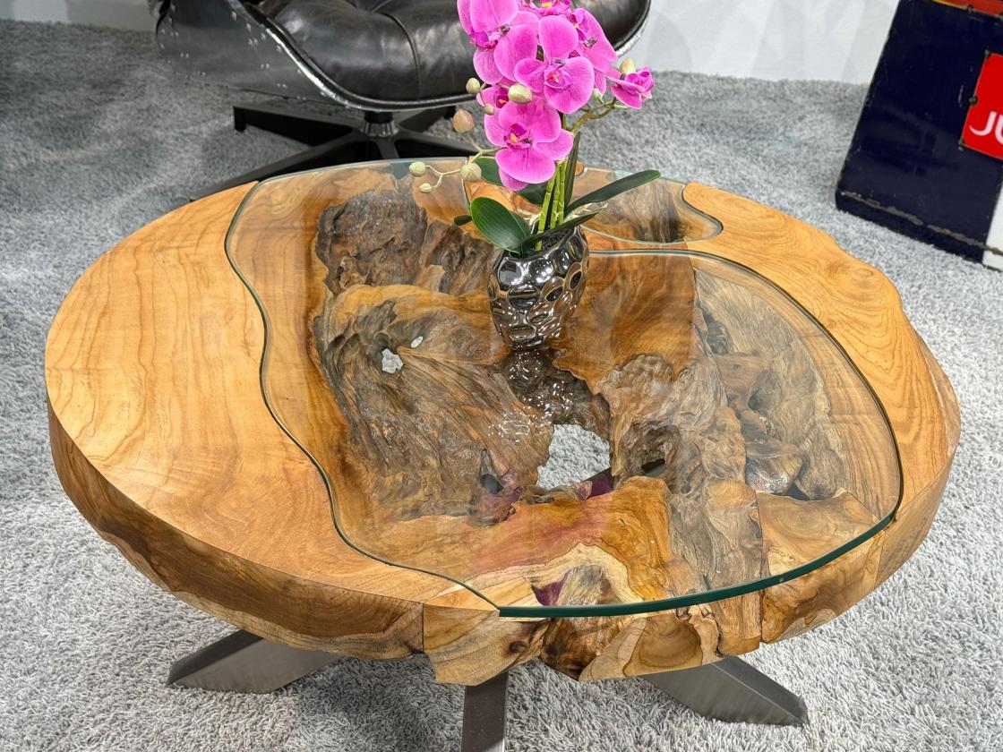 Runder Couchtisch Sunrise 80 cm