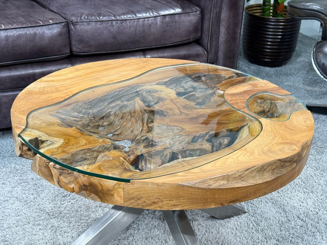 Runder Couchtisch Sunrise 80 cm