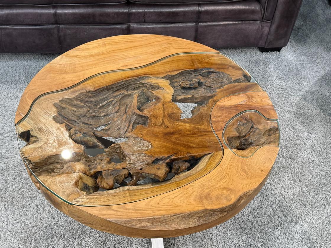 Runder Couchtisch Sunrise 80 cm