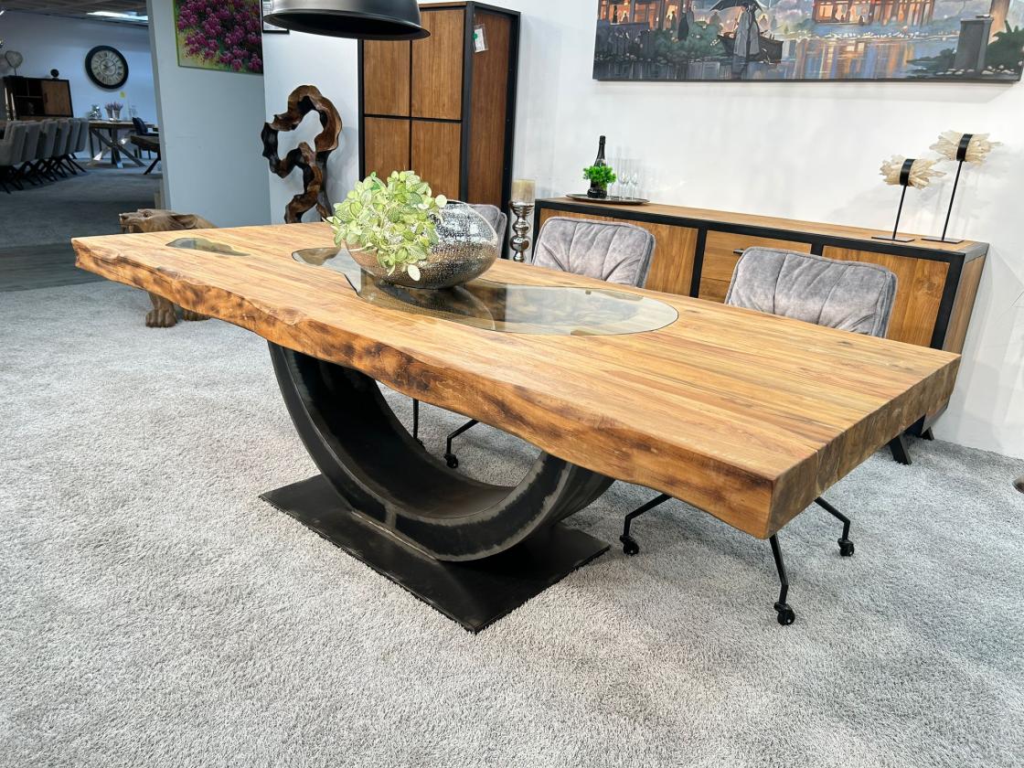 Esstisch massiver Holztisch Designtisch 250 cm