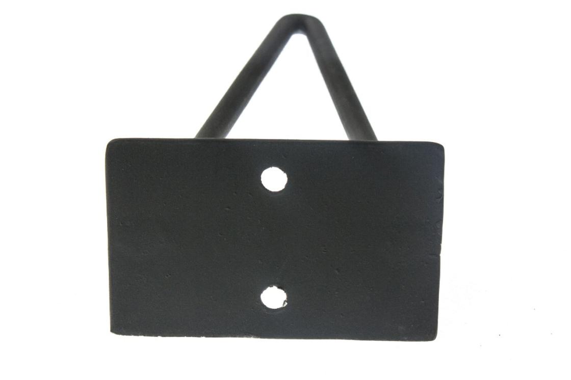 Tischbeine für Couch- und Beistelltische aus Stahl matt schwarz lackiert 25 cm (1 Set = 3 Stück)
