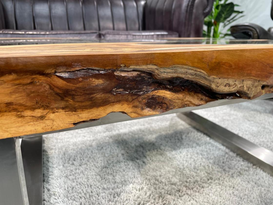 Couchtisch aus Holz Elements 100-80cm