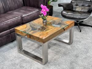 Couchtisch aus Holz Elements 100-80cm