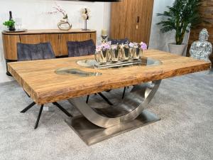 Esstisch  Massivholztisch Deep Island