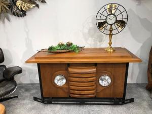 Sideboard "Willys" aus recyceltem Holz 155 x 70 x 80 cm (Reine Handarbeit)
