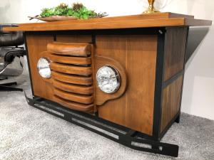 Sideboard "Willys" aus recyceltem Holz 155 x 70 x 80 cm (Reine Handarbeit)