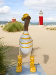 Holzente Geschenk Wattwanderer