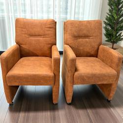 Bequemer Esszimmerstuhl Sessel Granada braun