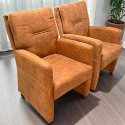 Bequemer Esszimmerstuhl Sessel Granada braun