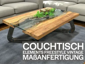 Couchtisch auf Wunschmaß Elements Freestyle Vintage