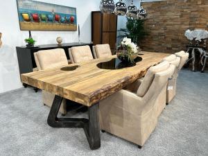 Esstisch  Massivholztisch Deep Island