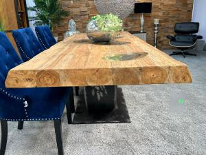 Massivholztisch Deep Island aus Altholz