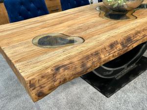 Massivholztisch Deep Island aus Altholz