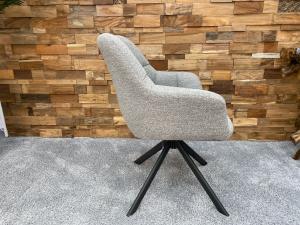 Esszimmerstuhl drehbar weiss