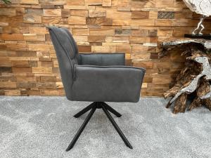 Esszimmerstuhl drehbar weiss