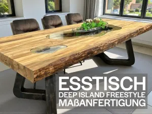Masstisch Esstisch Deep Island Freestyle