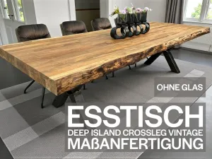 Masstisch Esstisch Deep Island Crossline