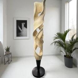Großdekoration Aufsteller "Geschnitzter Baumstamm"  ca. H208 x B40 cm x T40 cm