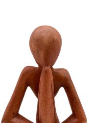 Handgeschnitzte Holzfigur 