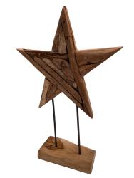 Handgeschnitzte Weihnachtsdekoration 