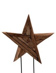 Handgeschnitzte Weihnachtsdekoration 