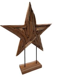 Handgeschnitzte Weihnachtsdekoration 