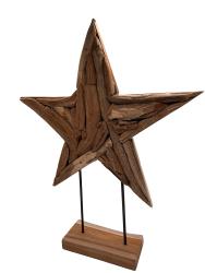 Handgeschnitzte Weihnachtsdekoration 