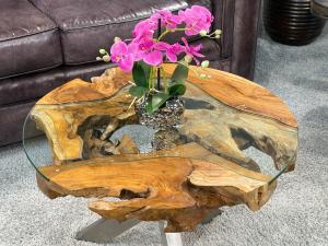 Runder Couchtisch Sunrise 70 cm