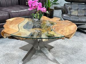 Runder Couchtisch Sunrise