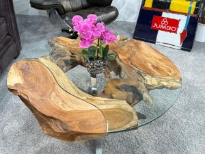 Runder Couchtisch Sunrise