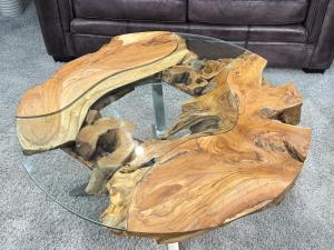 Runder Couchtisch Sunrise