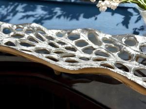 Tischdeko Schale Dekoschale Laubblatt