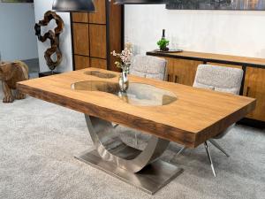 Vollholztisch Deep Island 200 cm